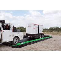 Ultratech 8552 Collapsible Wall Ultra-Containment Berm&reg;, 2992 US gal. Capacity, 10' W x 40' L x 12" H, Hinge Bracket