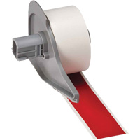 All-Weather Permanent Adhesive Label Tape, Vinyl, Red, 1" Width  SHF060 | TENAQUIP