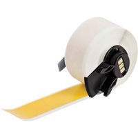 Brady M6C-1900-439-YL Multi-Purpose Label Tape, Vinyl, Yellow, 1.9" Width