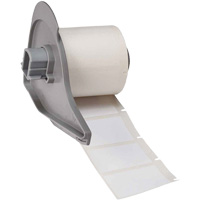 Brady M7-31-423 Harsh Environment Multi-Purpose Labels, Polyester, 1.5" L x 1" H, White