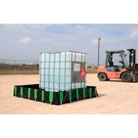 Ultratech 3000816 Berme Ultra-Containment Berm, 6' la x 6' lo x 18" h, Support en L