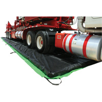 Ultratech 8470 Ultra-Containment Berm&reg;, 249 US gal. Capacity, 10' W x 10' L x 4" H, Foam Wall