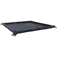 Ultratech 8572 Copolymer 2000 Ultra-Containment Berm, 249 US gal. Capacity, 10' W x 10' L x 4" H, Foam Wall