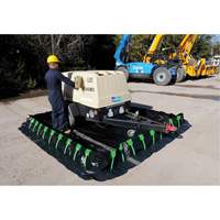 Ultratech 8209 Berme Ultra-Containment Berm, Capacit&eacute; 269 gal. US, 6' la x 6' lo x 12" h, Paroi &agrave; piquets