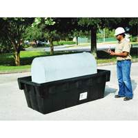 Ultratech 2801 Ultra-275 Containment Sump with Drain, 84.5" L x 43.8" W, 360 US gal. Capacity