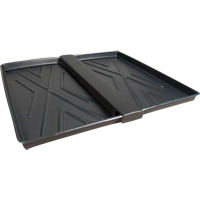 Ultratech 2371 Ultra-Rack Containment Tray – plateau double, 48" lo x 44" la x 2,8" h, Cap. de d&eacute;versement 16 gal. US
