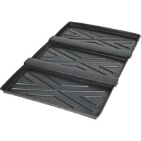 Ultratech 2372 Triple-Tray Ultra-Rack Containment Tray&reg;, 72" L x 44" W x 2.8" H, 24 US gal. Spill Capacity