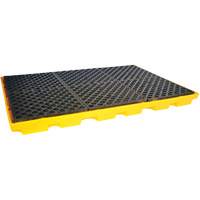 Ultratech 1175 6-Drum Ultra-Spill Deck&reg;, 66 US gal. Spill Capacity, 74.3" x 50" x 5.3"