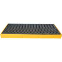 Ultratech 2222 Ultra-Spill Deck 2 barils, Capacit&eacute; de d&eacute;versement 17,5 gal. US, 54,5" x 27,3" x 4,3"