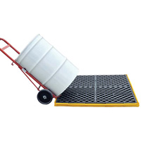 Ultratech 1352 Ultra-Spill Deck flexible, 4 barils, Capacit&eacute; de d&eacute;versement 22 gal. US, 48" x 48" x 2,5"