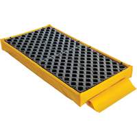 Ultratech 1361 2-Drum Flexible Ultra-Spill Deck&reg; Bladder System, 88 US gal. Spill Capacity, 48" x 27" x 5"