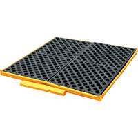 Ultratech 1362 Ultra-Spill Deck flexible, &agrave; vessie, 4 barils, Capacit&eacute; de d&eacute;versement 110 gal. US, 51" x 48" x 5"