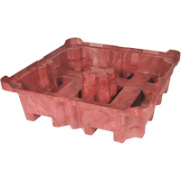 Ultratech 3000802 Bassin de retenue UltraSpill King (seulement), 51" lo x 51" la, 85 gal. US Capacit&eacute;