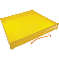 Ultratech 1332 Flexible Ultra-Utility Tray, 30" lo x 30" la x 4,8" h, Cap. de d&eacute;versement 9,5 gal. US