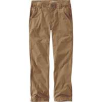 Carhartt 102291-253W44L32 Pantalon de travail Rugged Flex, coupe d&eacute;contract&eacute;e, Coton/Spandex, Khaki, Taille 44