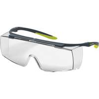Hexarmor 11-18001-02 LT250 TruShield&reg; OTG Safety Glasses, Clear Lens, Anti-Fog/Anti-Scratch, ANSI Z87+/Meets/Exceeds CSA Z94.3