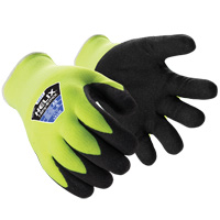 Hexarmor 2077-XXXL (12) Gants r&eacute;sistants aux coupures pour temps froid Helix 2077, 12/3T-Grand, Calibre 13, Rev&ecirc;tement Nitrile, ASTM ANSI niveau A6