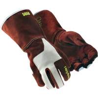 Hexarmor 5050-L (9) HeatArmor&reg; 5050 Welding Gloves, Split Cowhide, Size Large/9
