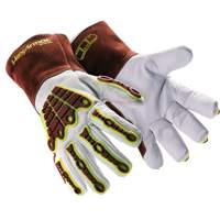 Hexarmor 5055-L (9) HeatArmor&reg; 5055 Welding Gloves, Grain Goatskin, Size Large/9