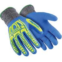 Hexarmor 7102-S (7) Rig Lizard&reg; Fluid 7102 Cut-Resistant Gloves, Size Small/7, 13 Gauge, Nitrile Coated, Fibreglass/HPPE Shell, ASTM ANSI Level A4