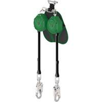 MSA VSLEW-012-PE-C V-Shock&reg; Edge Leading Edge Personal Fall Limiter, 6', Dyneema&reg;, Swivel