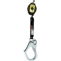 PIP Global Safety MTL-OHW1-04/6FT Miller TurboLite+ Personal Fall Limiter, 6', Web, Stationary
