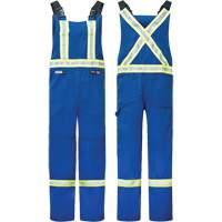 IFR Workwear DHSB122-LT Westex&reg; DH Antistatic 6.5 oz. Flame Resistant Bib Pants, Large (Tall), Royal Blue