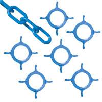Mr. Chain 97424-KIT Ensemble de connecteurs de chaîne pour c&ocirc;nes, Bleu