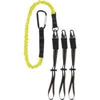 Kuny's 1025 Longe d'outil GearLink avec embouts interchangeables, Tendeur, Mousqueton/boucle