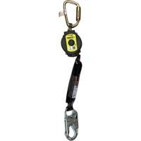 PIP Global Safety MTL-OHW1-01/6FT Miller TurboLite+ Personal Fall Limiter, 6', Web, Stationary