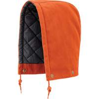 Pioneer V2060250-O/S 539 Hood for Quilted Safety Parka, Bomber or Coverall, Orange, Cotton