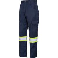 Cargo Work Pants, Poly-Cotton, 38, Navy Blue  SHH767 | TENAQUIP