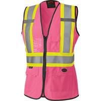 Pioneer V1021840-3XL 139PK Veste de s&eacute;curit&eacute; pour femme, Rose, 3T-Grand, Polyester