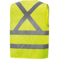 Pioneer V1031060-S 6886 Veste de s&eacute;curit&eacute; haute visibilit&eacute; en tricot chaîne, Jaune lime haute visibilit&eacute;, Petit, Polyester