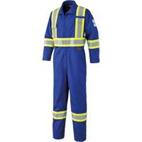 Pioneer V254031T-50 7704T FR-Tech&reg; Arc-Rated Coverall, Size 50 (Tall), Royal Blue, 10 cal/cm²