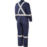 Pioneer V2540491-60 4481 Combinaison de soudage ignifuge et r&eacute;sistant aux arcs &eacute;lectriques Flash-Gard, 60, Bleu marin
