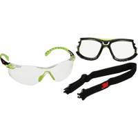3M 7100233038 Solus 1000 Series Safety Glasses, Clear Lens, Anti-Fog/Anti-Scratch, ANSI Z87+/Meets/Exceeds CSA Z94.3
