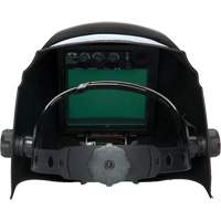 Pyramex WHAM3030GB Casque de soudeur autonoircissant Leadhead, 3,8" lo x 3,4" la Champ de vision, Teinte 9 - 13, Noir