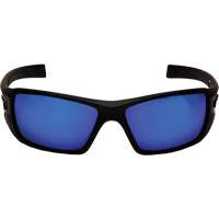 Pyramex SB10465D Velar Safety Glasses, Blue Mirror Lens, ANSI Z87+/Meets/Exceeds CSA Z94.3