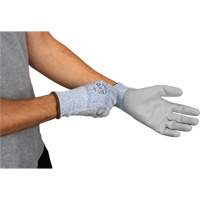 Produits de sécurité Zenith SHI527 Gants &eacute;lastiques &eacute;cologiques r&eacute;sistants &agrave; la coupe, Taille 7, Calibre 13, Rev&ecirc;tement Polyur&eacute;thane, Enveloppe en PEHP/rPET, ASTM ANSI niveau A2