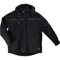 Tough Duck WJ143-BLACK-MT Waterproof Oxford 3-in-1 Parka, Men's, Medium (Tall), Black