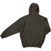 Tough Duck WJ222-CHARL-5XL Chandail &agrave; capuche en molleton r&eacute;sistant &agrave; l'eau, Hommes, 5T-Grand, Gris