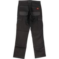 WP101 Work Pants, Cotton/Spandex, Black, Size 12, 32 Inseam  SHJ133 | TENAQUIP