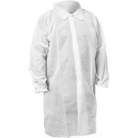 Ansell 67321 Sarrau de laboratoire KleenGuard KGA10, T-Grand, Blanc