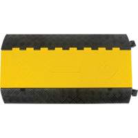 Zenith Safety Products SHJ532 Polyurethane Cable Protector, 3 Channels, 35.43" L x 19.69" W x 3" H