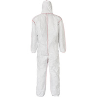 SFR Coveralls with Hood, Large, White, Tyvek<sup>®</sup> 400  SHJ546 | TENAQUIP