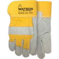 Watson Gloves C281DP Gants Mad Dog, Taille unique, Paume en Cuir de vache refendu