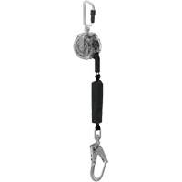 MSA VTOHG-031-DM-C C&acirc;ble de limiteur de chute personnel 36CLS V-TEC, 10', Acier galvanis&eacute;, Pivotant