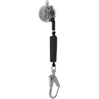 MSA VTOHG-031-ZM-C V-TEC 36CLS Personal Fall Limiter-Cable, 10', Galvanized Steel, Swivel