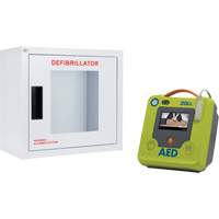 AED 3™ AED & Wall Cabinet Kit, Semi-Automatic, English, Class 4 SHJ775 | TENAQUIP